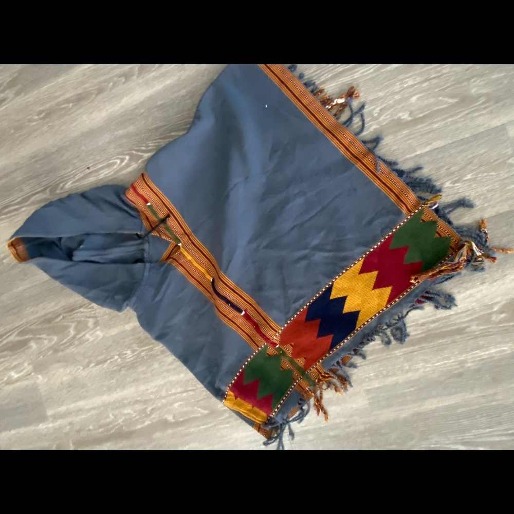 Handmade pancho